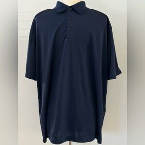 Men's Nike Golf  Dri-Fit  XL Navy Blue Short Sleeve  Polo Shirt NEW